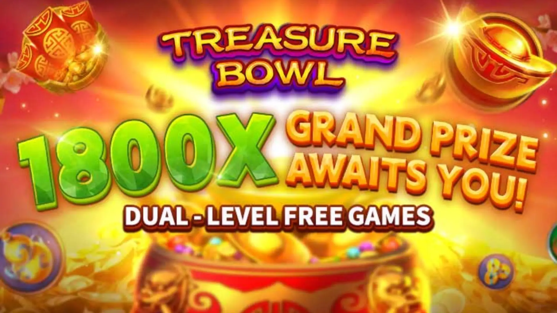 Multiplicadores Treasure Bowl kkvip - 7777x Máximo com Tigela Dourada